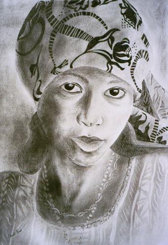 African Melody<br>42 x 31 cm