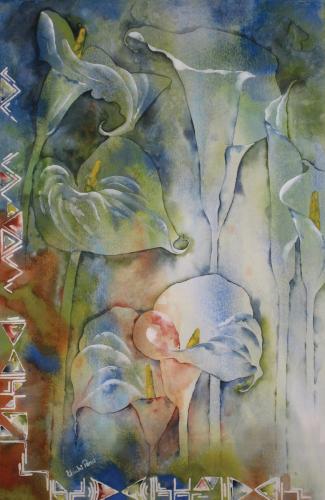 Arum Lily<br>52 x 34 cm