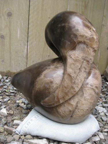 Flamingo<br>Alabaster Stone<br>30 cm