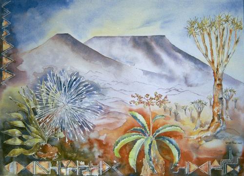 Gamsberg - Flora<br>72 x 52 cm