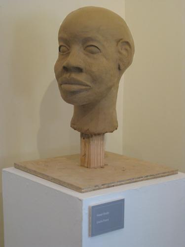 Head Study<br>Ceramic - unfired<br>33 cm without stand