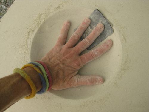 Planet bowl in progress