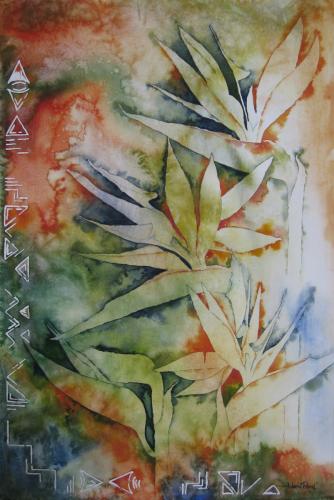 Strelitzia reginae<br>52 x 34 cm